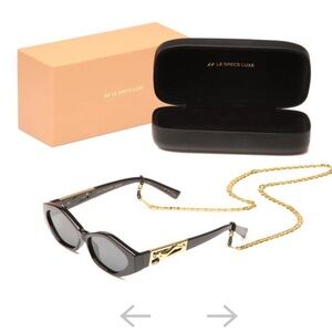 Le specs petit panthere sunglasses nwt